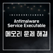 Antimalware Service Executable 메모리 문제, 삭제로 해결!