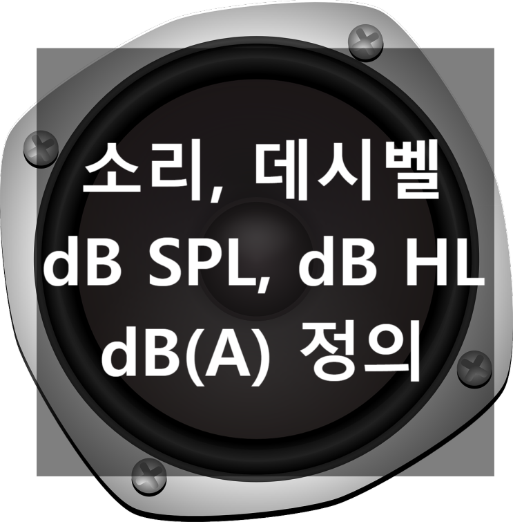 소리, 소음, 데시벨(dB SPL, dB(A), db HL)이란? : 네이버 블로그