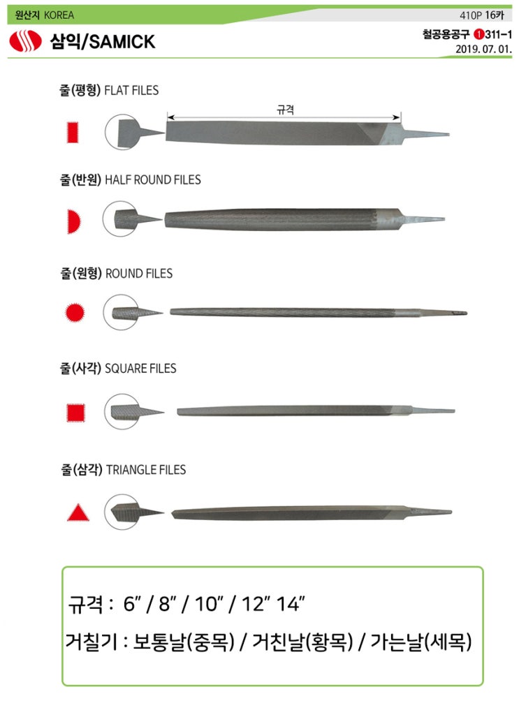[(주)문도기업] 삼익줄/평형줄/조줄/톱줄/판금줄 : 네이버 블로그
