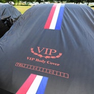 VIP 올뉴 블랙 삼선띠 차량용 바디커버 SM7 4호, 1세트
