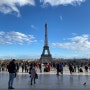 파리의 상징 에펠탑 Tour Eiffel 과 샤요궁, 트로카데로 공원, 샹드마르 공원, 이에나 다리