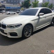 부산 대연동 BMW520i 신차패키지 신차검수 루마버텍스 썬팅 미래상사