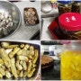 꼬막비빔밥 꽈리고추 마늘쫑장아찌 파인애플청 만들기