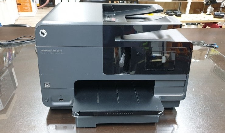 HP Officejet Pro 8640 - 공급기 설치 [컴프링크] 용인 동백 죽전 분당 성남 프린터 수리 임대 판매 : 네이버 블로그