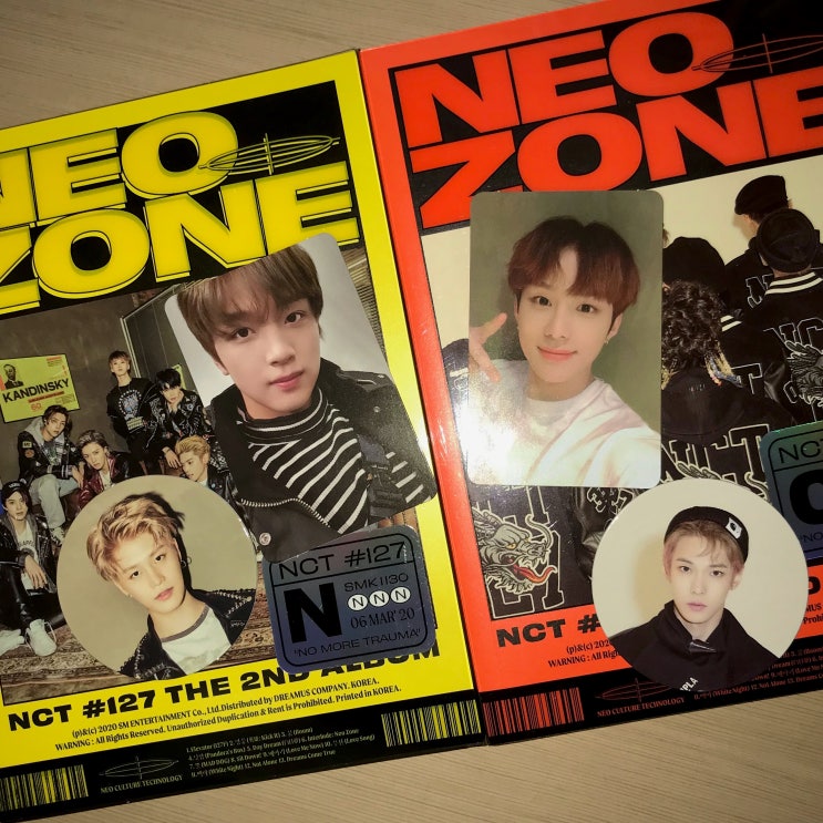 ☾⋆⁺₊⋆NCT#127 NEO ZONE (N,C VER.) UNBOXING⋆⁺₊⋆☾ : 네이버 블로그