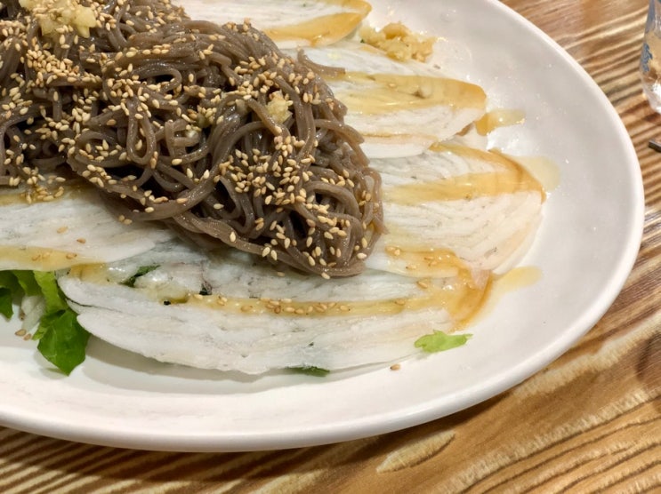 서면 한치 맛집 준이네한치회모밀 : 맛있는 한치회모밀과 차슈가 있는 서면 맛집 : 네이버 블로그