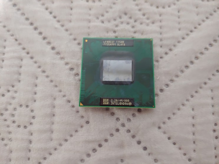 Intel Core 2 Duo T7500 : 네이버 블로그