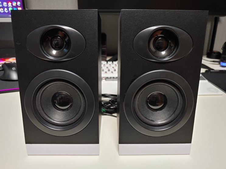 한성컴퓨터 SIROCO GS220 (블랙) 2채널 스피커 사용기 : 네이버 블로그