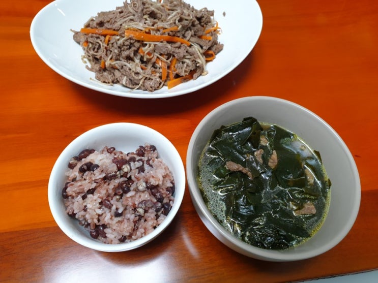팥밥 만드는 법 생일에 빠지면 섭섭해요 : 네이버 블로그