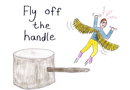 Fly off the handle quot 버럭 화를 내다 quot : 네이버 블로그