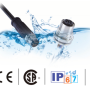 산업용 센서, 액추에이터, 제어장비 등에 주로 사용되는 방수 M커넥터 시리즈 소개 (IP67 방수/방진)