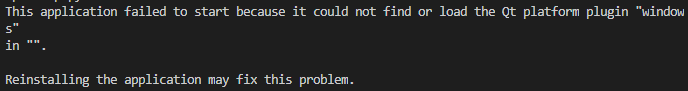 Anaconda env offline copy - Qt platform plugin Windows : 네이버 블로그