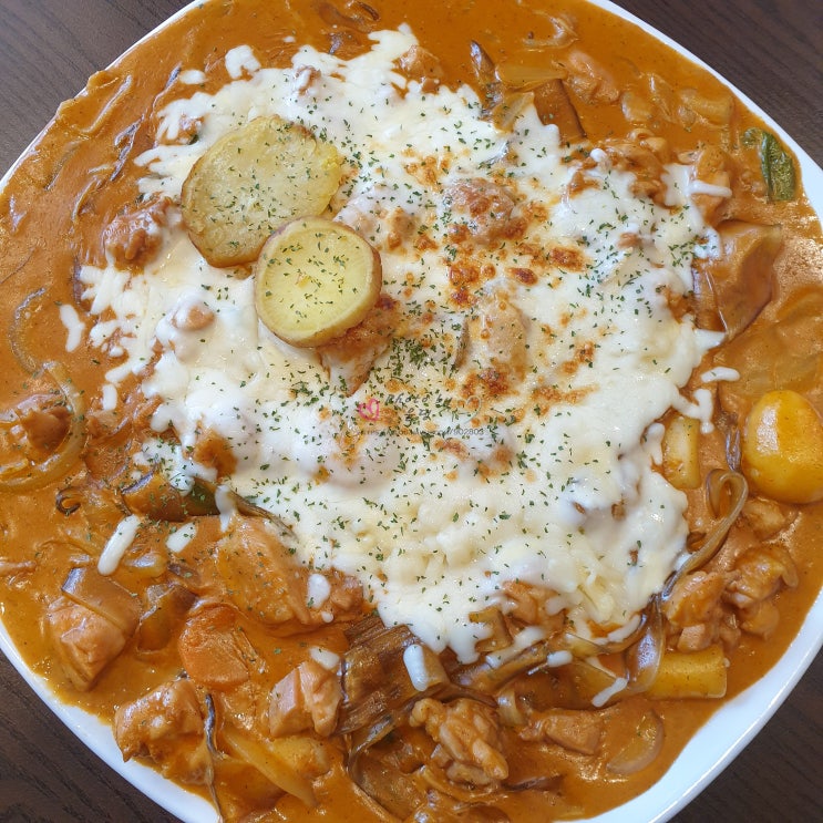 두찜 로제찜닭 중국당면에 치즈추가 안하면 겸상안해 : 네이버 블로그