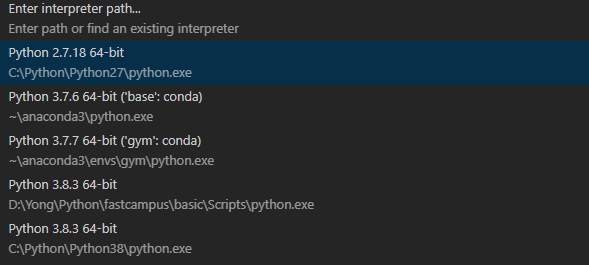 [ Python 오류 ] Visual Code 가상 환경에서의 import 에러 : 네이버 블로그