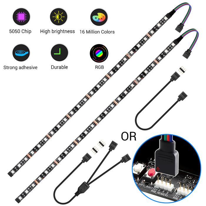ASUS 메인보드 AURA SYNC RGB LED 호환 12V 4핀 LED 바 (12V G R B) - 알리 직구 : 네이버 블로그