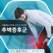 무릎통증 무릎에서 뚜둑소리가 난다면? 추벽증후군