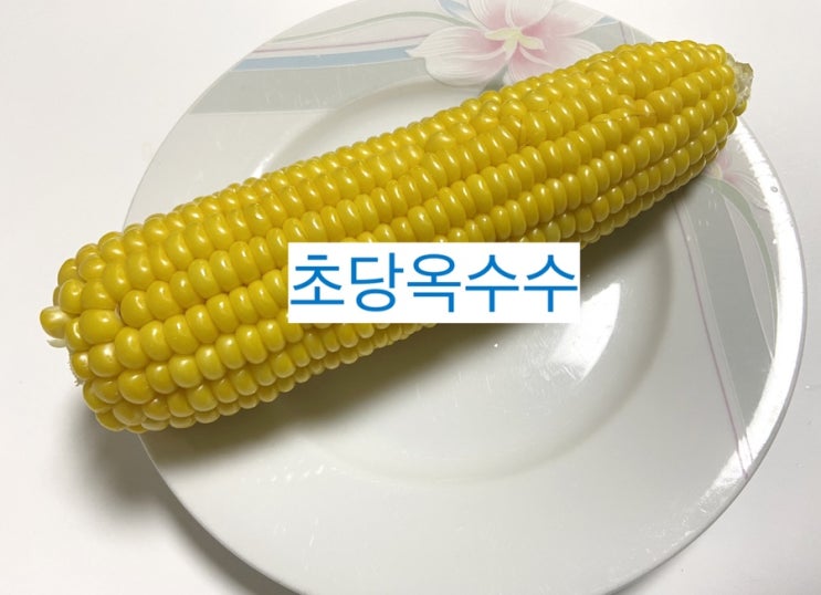 [초당옥수수] 맛있게 찌는 법 및 보관하는법, 칼로리 확인하기 : 네이버 블로그