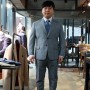 [맞춤정장]고담(godam)라이트그레이 글렌체크 싱글수트 맞춤정장 후기.