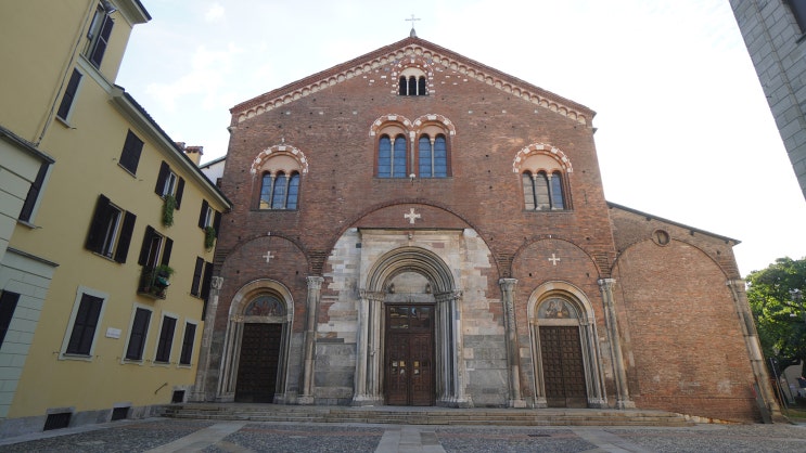 [밀라노성당#8] 산 심플리치아노 성당 ( Basilica di San Simpliciano )