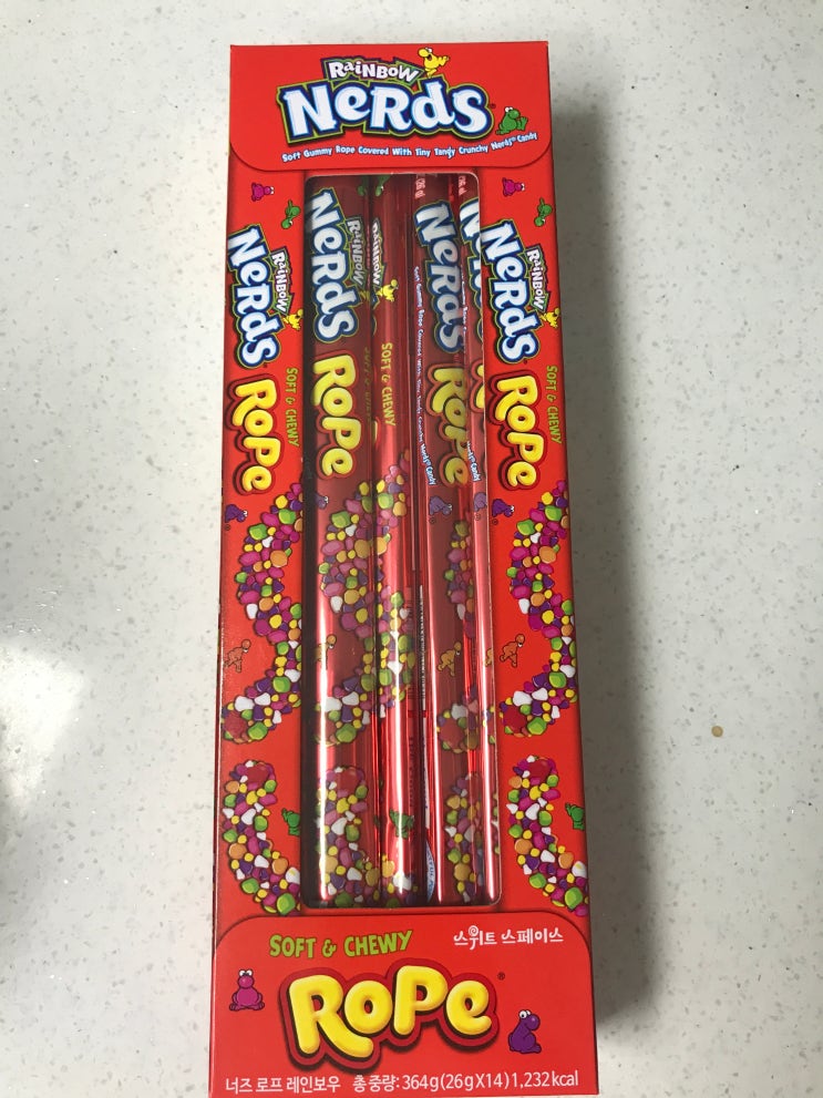 RainBow Nerds RoPe Gummy - 코스트코에서 구입한 아이들 간식으로 유명한 너즈 로프 레인보우젤리 : 네이버 블로그