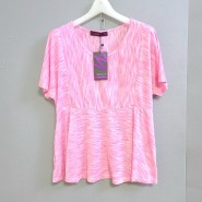 핑크 티셔츠 S