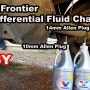 미국 제임스의 2012 닛산 프론티어 Nissan Frontier 리어 디퍼렌셜 오일 Rear Differential Fluid 교환하기