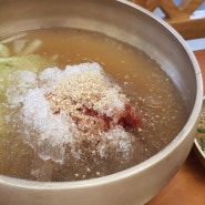 남악 맛집 오대옥천냉면 보쌈세트 여름에 인기최고