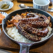 제주 월정리 맛집 돌문어덮밥 원조 벵디