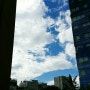 파란 하늘 흰구름.. 날씨 너무 좋아서