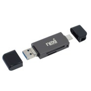 (21%할인) 넥시 USB3.0 C타입 마이크로5핀 OTG 멀티 카드리더기