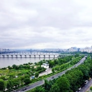 Rainy day, 서울 한강 풍경