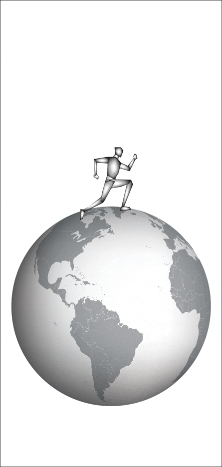 [ GIF ] 달리는 애니메이션 - #런닝맨 #지구