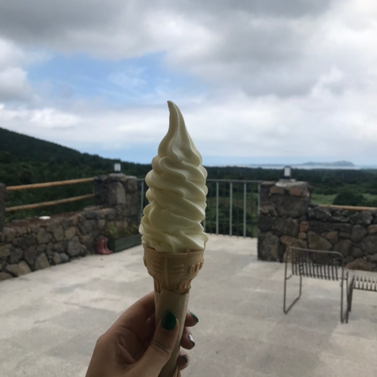 우연하게 들린 아이스크림 맛집 제주 '어니스트 밀크 본점'