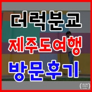 더럭 분교 제주도 여행 필수 코스 사진 찍기 좋은 장소 추천