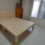 편백나무 마운틴 침대.