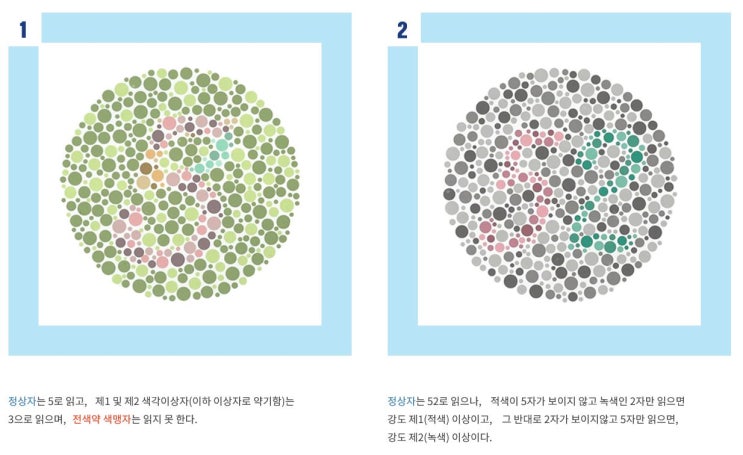 항공정비사가 되기위해선 색맹,색약검사 필요해 : 네이버 블로그