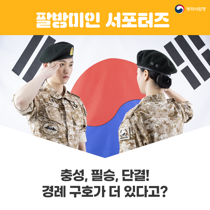 충성, 필승, 단결! 이외에도 경례 구호가 더 있다고? : 네이버 블로그