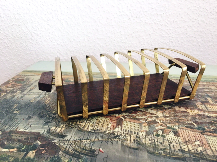 [Sold Out]Vintage Wood & Brass Toast Rack - 우드 & 브라스 토스트랙 : 네이버 블로그