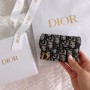 디올 새들 카드지갑 🤍 Dior Oblique Saddle 디올 오블리크 자카드 캔버스 카드지갑 구매 후기-!
