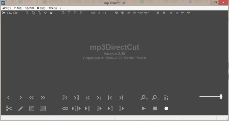 mp3DirectCut v2.30 + Portable (한글지원, 무료인 오디오 편집 프로그램) : 네이버 블로그