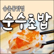 송촌동 맛집 초밥 가성비 넘쳤던 순수