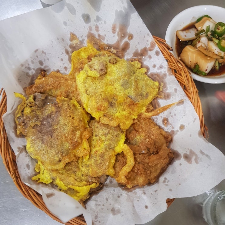 인천삼산동 술집 비오는날엔 종로빈대떡(육전+고추장찌개+깻잎전)+짝태와노가리 : 네이버 블로그