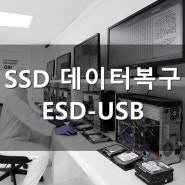 ESD-USB가 되어버린 SSD 데이터복구