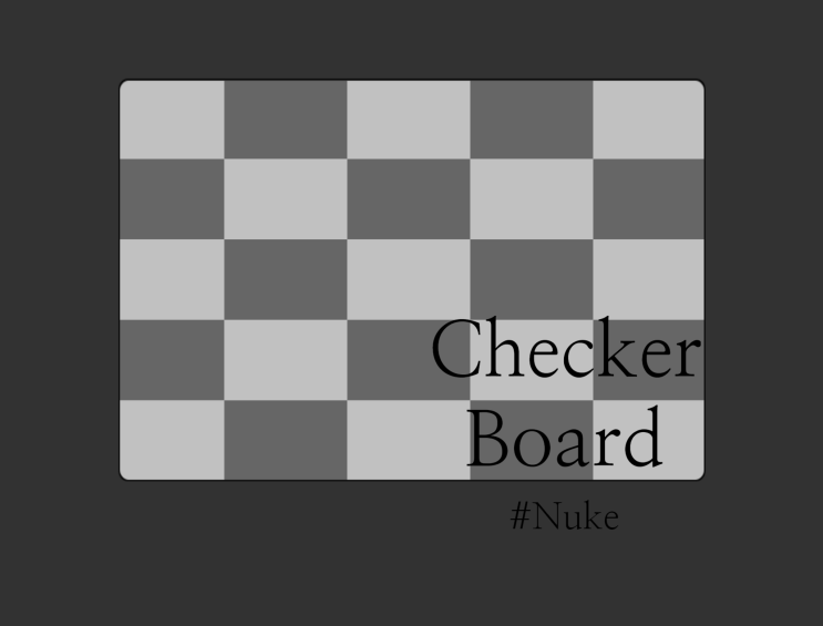 [NUKE] CheckerBoard Node 누크 체커보드 노드 : 네이버 블로그