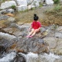 군포 수리산도립공원 아이들 계곡에서 물놀이