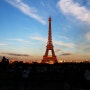 [야경 사진] 파리 에펠탑의 노을 그리고 야경~