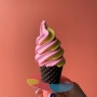 [부산 해운대] 캘리소프트서브 아이스크림(소프트아이스크림/해리단길 카페/넘맛있는데 넘 빨리 녹아😭)