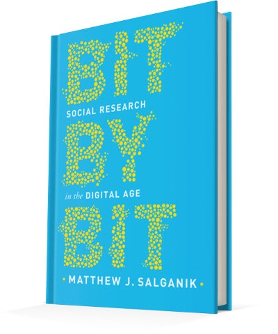 빅데이터 연구 입문서 Bit By Bit: Social Research in the Digital Age 원서 무료 공개링크 ...