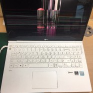 엘지 LG 그램15Z980 노트북 액정 교체 수리 하드나라수리센터