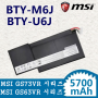 MSI (베스트상품) BTY-M6J GS63VR BP-16K1 GS73VR 6RF-001US 배터리